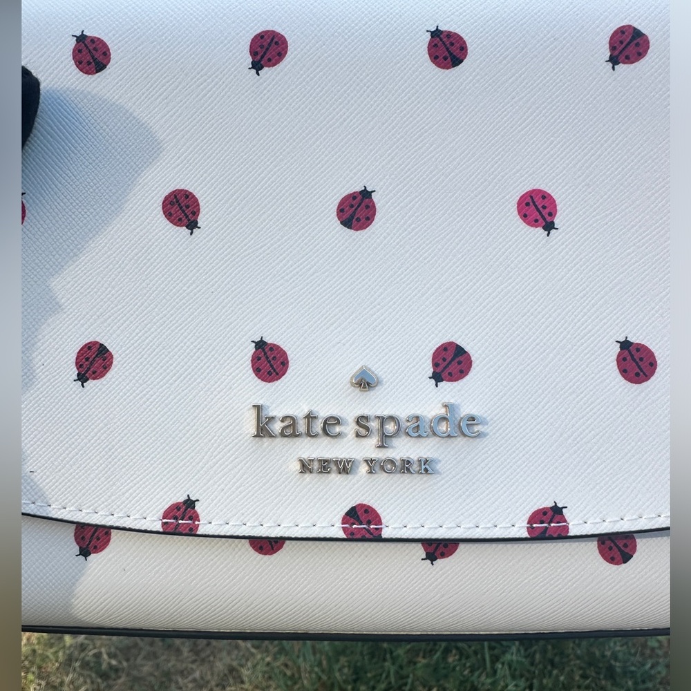 Kate Spade NWT Lady Bug Convertible Bag Purse with 2 straps and dust bag R$349 - Picture 4 of 11